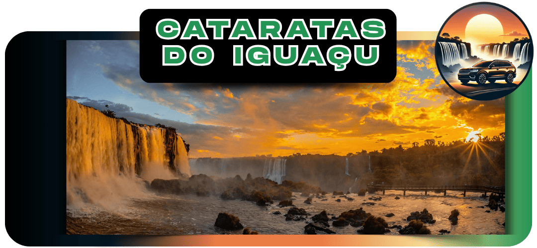 Transfer para Passeio nas Cataratas do Iguaçu.