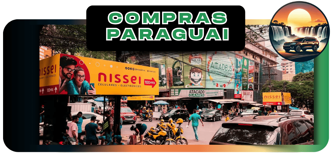 Trasnsfer para Compras em Ciudad Del Este no Paraguai